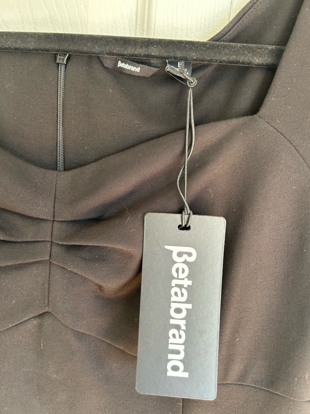 NWT Betabrand BeautiFULL Shapewear Dress Black L - Picture 6 of 6